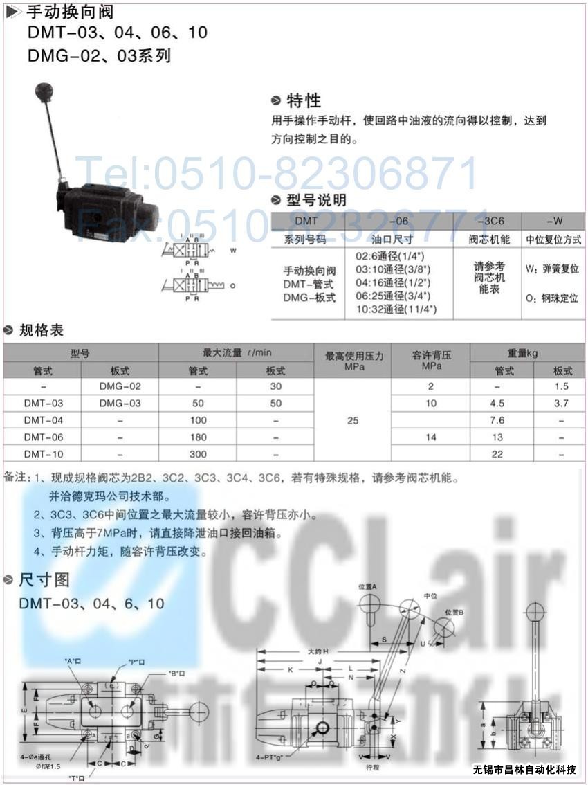 DMT-03-3D5-W，DMT-03-3D7-W，DMT-03-3D12-W，DMT-03-2D2-W，手動(dòng)換向閥,昌林手動(dòng)換向閥價(jià)格,手動(dòng)換向閥生產(chǎn)廠家,