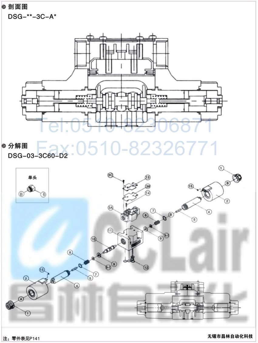 DSG-01-3C3-A120-N-50，电磁换向阀，电磁阀价格，电磁阀生产厂家，昌林电磁阀价格，