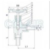 J24W-1-1,J24W-1-2,J24W-1-3,J24W-1-4,J24W-1-5, 角式针形截止阀