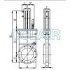 CCQ-63B，CCQ-80B，CCQ-100B，CCQ-160B，CCQ-200B，气动高真空插板阀