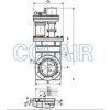 CCD-50，CCD-63，CCD-80，CCD-100，CCD-150，电动超高真空插板阀
