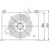 AH1680T-CA,風冷式油冷卻器