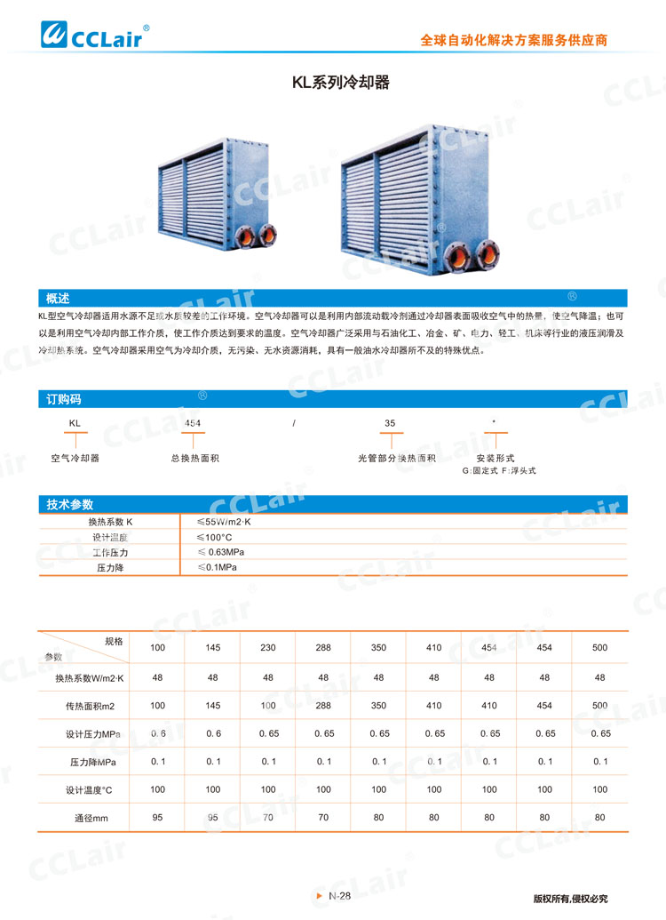 KL系列冷卻器-1