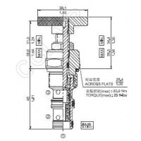 FR10-39A-N,FR10-39A-V,FR10-39E-N,FR10-39E-V,Northman臺灣北部精機,壓力補償節(jié)流閥