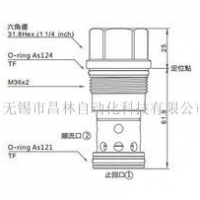 CX6D-T16A-XAN,CX6D-T16A-XBN,CX6D-T16A-XDV,CX6D-T16A-XEV,CX6D-T16A-XCN,CX6D-T16A-XDN,CX6D-T16A-XEN,CX6D-T16A-XAV,CX6D-T16A-XBV,CX6D-T16A-XCV,单向阀(口2通口1自由流)