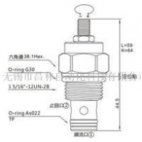 CCN-162-LAN,CCN-162-LCN,CCN-162-LEV,CCN-162-KAN,CCN-162-KEV,CCN-162-LEN,CCN-162-LAV,CCN-162-LCV,CCN-162-KCN, CCN-162-KEN,CCN-162-KAV,CCN-162-KCV,单向阀(口1通口2自由流,附调整杆)