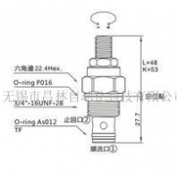 CCN-082-LAN,CCN-082-LCN,CCN-082-LEV,CCN-082-KAN,CCN-082-KEV,CCN-082-LEN,CCN-082-LAV,CCN-082-LCV,CCN-082-KCN, CCN-082-KEN,CCN-082-KAV,CCN-082-KCV,單向閥(口1通口2自由流,附調(diào)整桿)