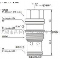 CK8F-T19A-VAN,CK8F-T19A-VCN,CK8F-T19A-VEN,CK8F-T19A-VAV,CK8F-T19A-VCV,CK8F-T19A-VEV,导压开单向阀(外部导压口)