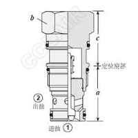 CXJA-XDN,CXBA-XEN,CXDA-XEN,CXFA-XEN,CXHA-XEN,CXJA-XEN,CXBA-XFN,CXDA-XFN,CXFA-XFN,CXHA-XFN,CXJA-XFN,口1通口2自由流單向閥