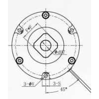 S040，S060，S080，S100，伺服電機(jī)制動器