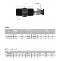 BDE64-50/100B，LEBDE64-50B，BDE64-50/100,LEBDE64-50，大型可調(diào)節(jié)液壓緩沖器BDE6425-64150