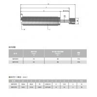 BSP2015,BSP2725，小型不可調(diào)節(jié)液壓緩沖器BSP2015~2715